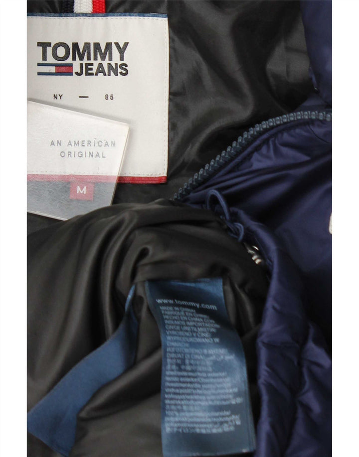 Tommy Hilfiger Herren Wattierte Jacke UK 38 Medium Navy Blue Polyamid