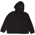 Maglione oversize con cappuccio da donna Zara UK 14 poliestere nero medio