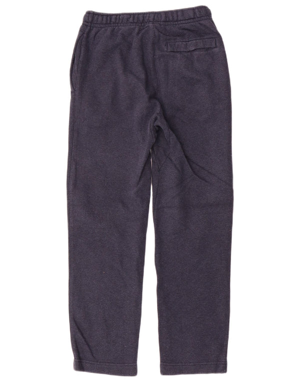Pantaloni della tuta da donna Nike UK 10 Small Blu Navy Cotone