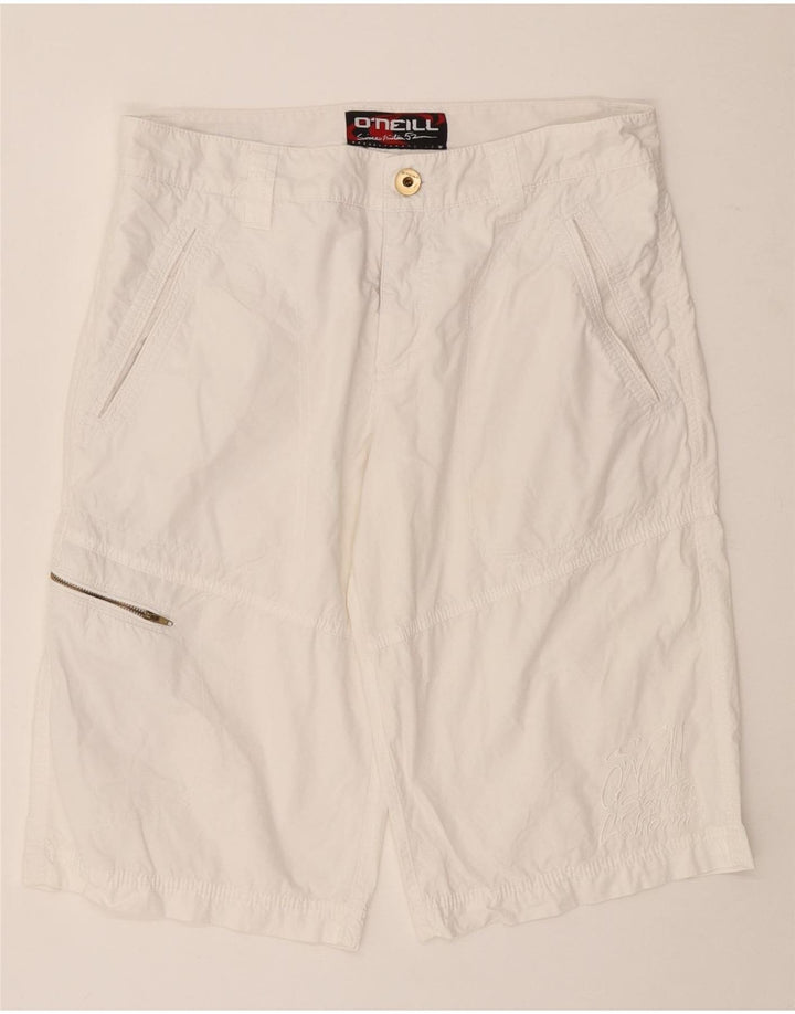 Bermuda da uomo O'Neill W30 cotone bianco medio