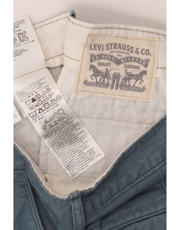 Levi's Herren-Chinoshorts W34, große blaue Baumwolle