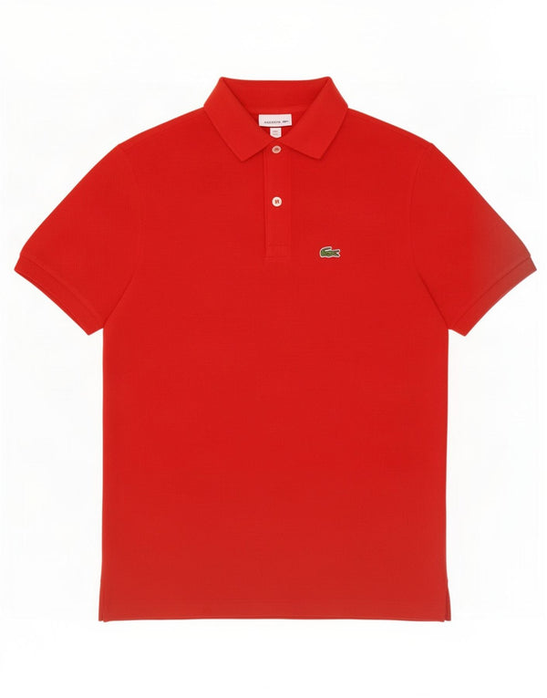 Polo Lacoste Niño 13-14 Años Rojo Algodón