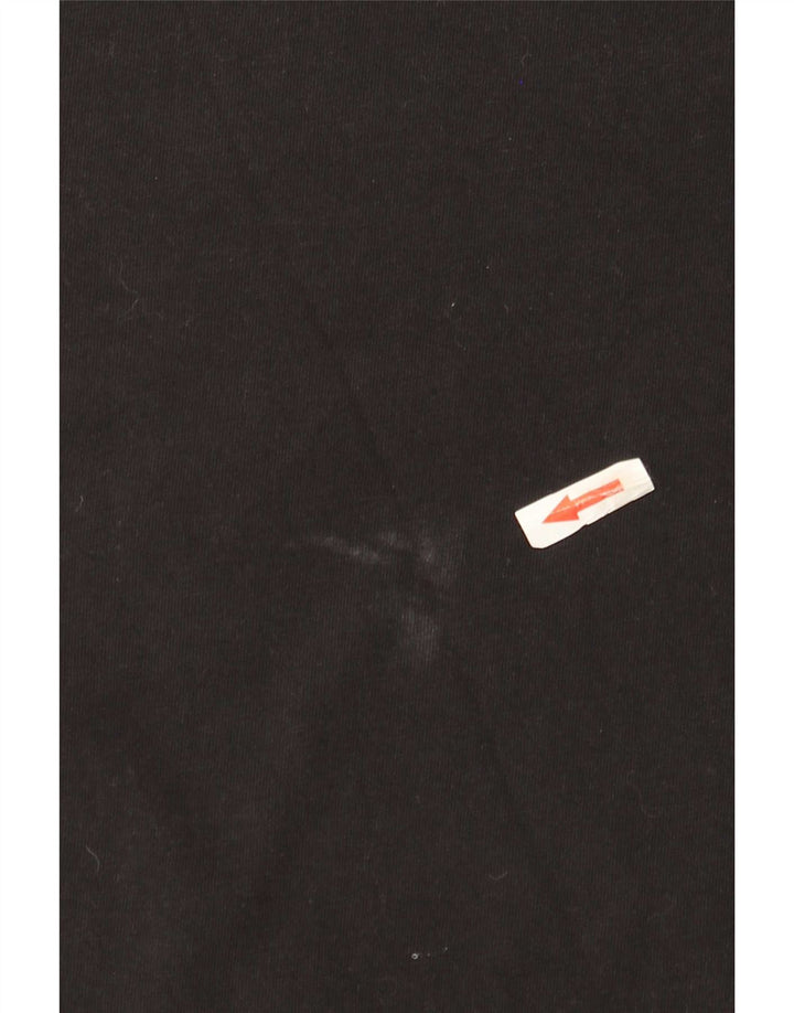 Adidas Mens Regular Graphic T-Shirt Top Noir Moyen