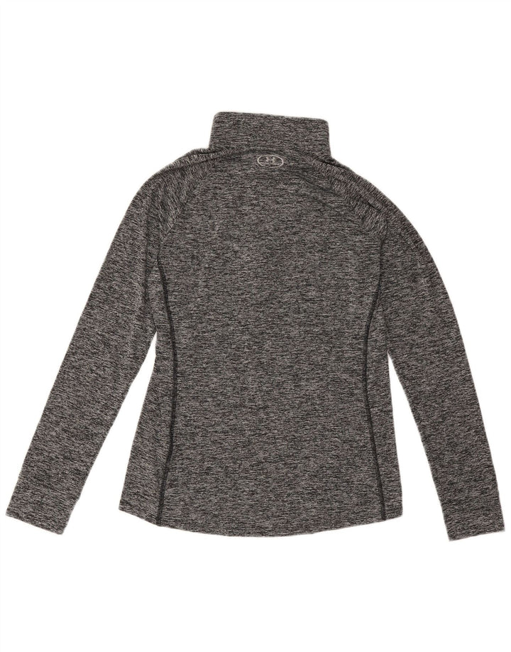 Maglietta Under Armour da donna Heat Gear Pullover UK 12 Grigio medio