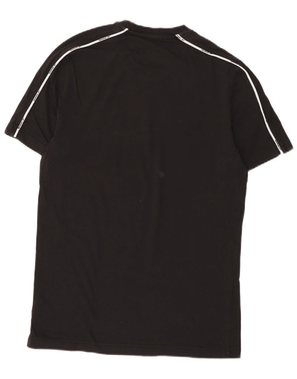 T-shirt męski Reebok, mały, czarny, bawełniany