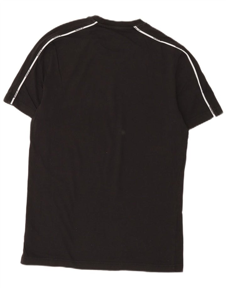 T-shirt Reebok da uomo Top Small in cotone nero