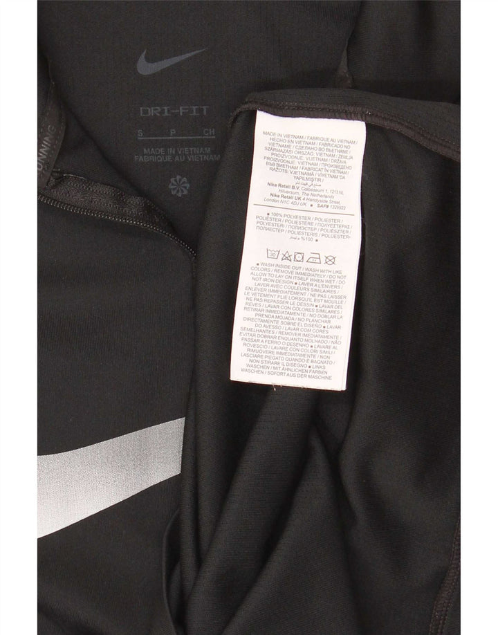 Nike Herre Dri Fit Grafisk Pullover Træningsdragt Top Small Black Sports