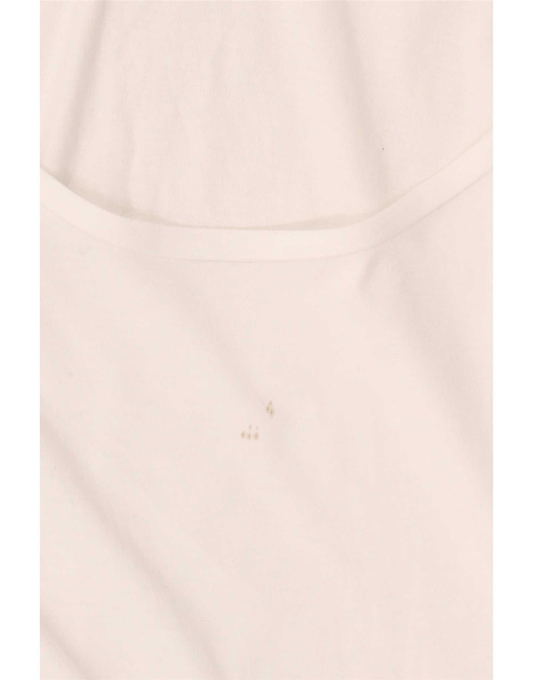 Guess Womens T-Shirt Top UK 8 Small White Cotton