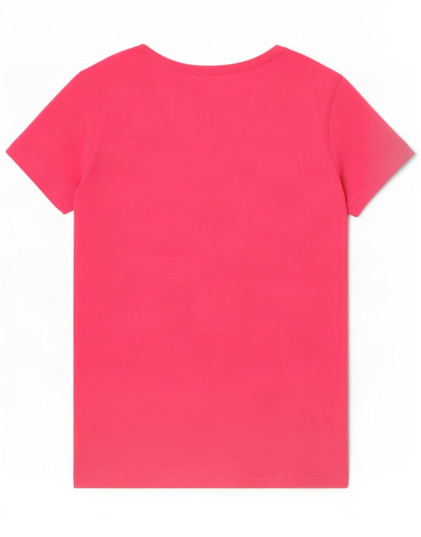 T-shirt grafica da donna Champion Top UK 6 XS Rosa