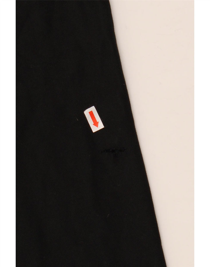 IZOD Mens Polo Shirt 2XL Black Cotton