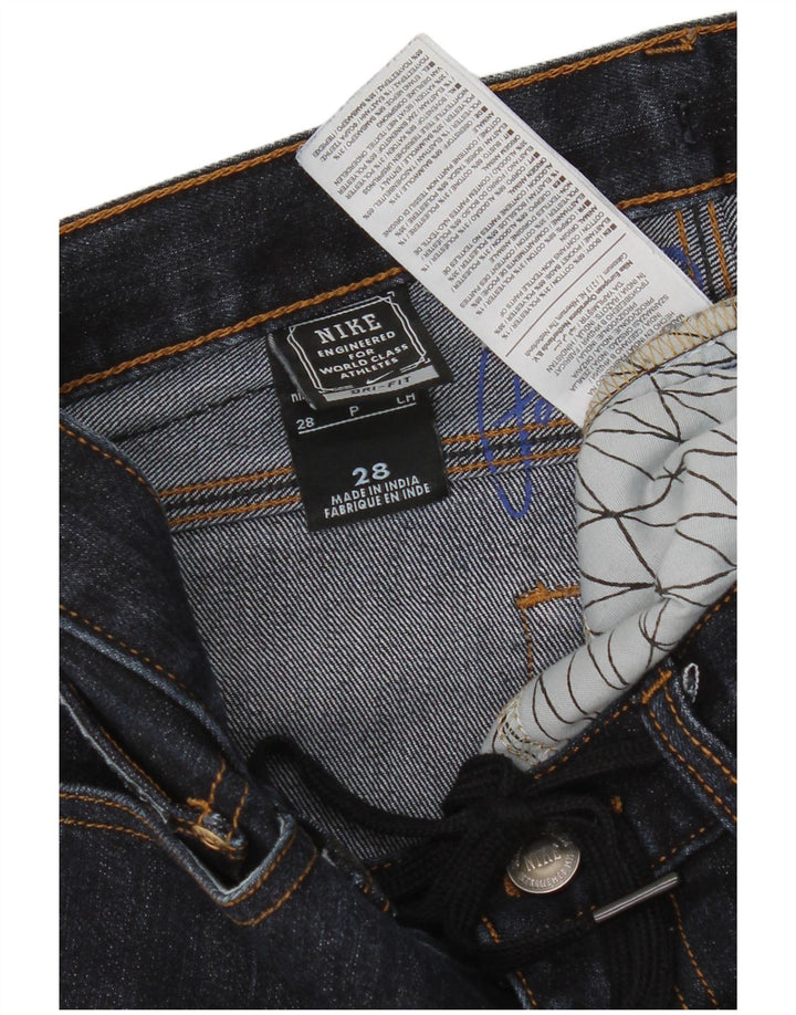 Nike Herren Slim Jeans W28 L31 Marineblaue Baumwolle
