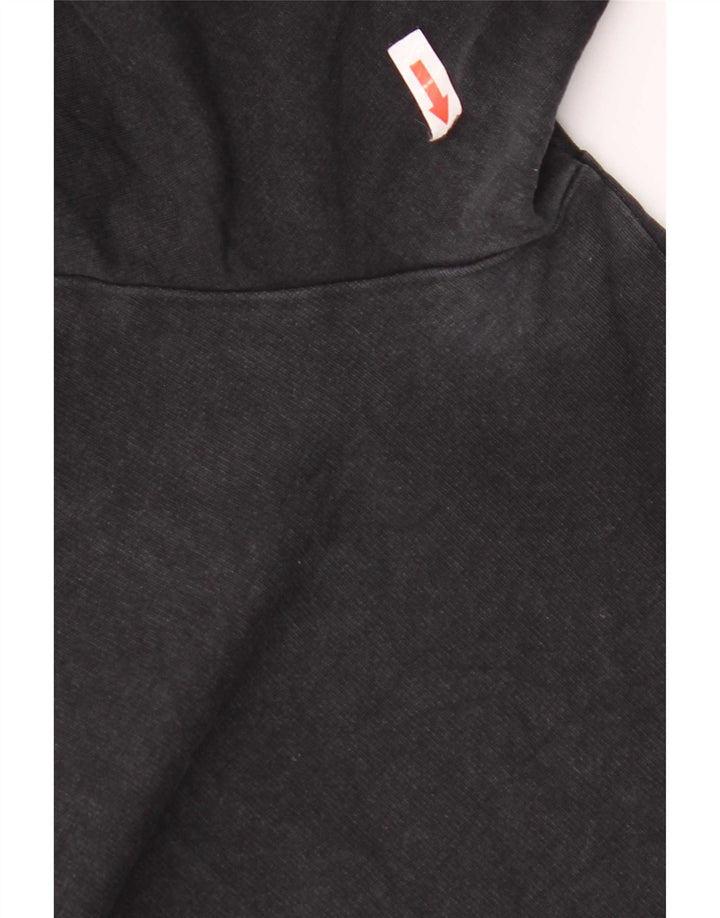 Hugo Boss Hommes T-Shirt Graphique Haut Large Noir Lyocell