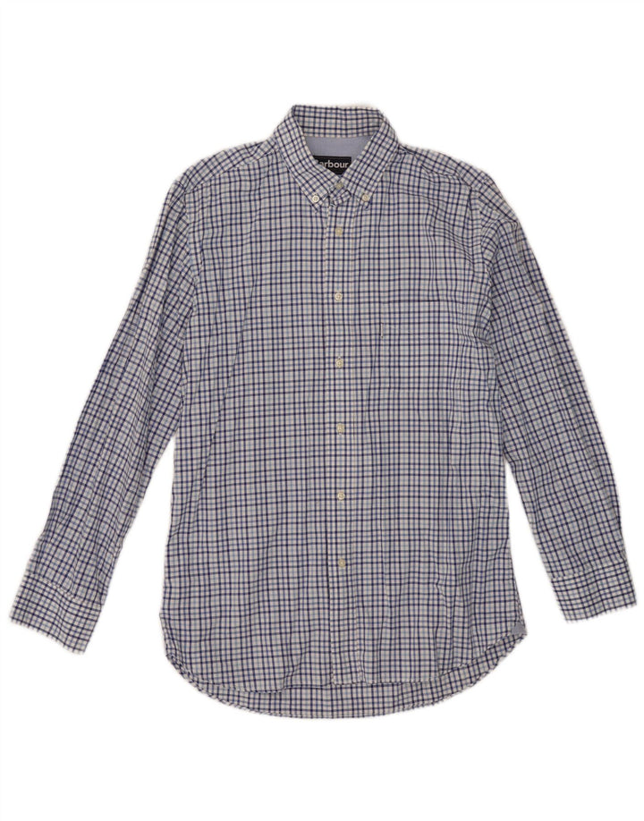 Ανδρικό πουκάμισο Barbour Small Blue Gingham