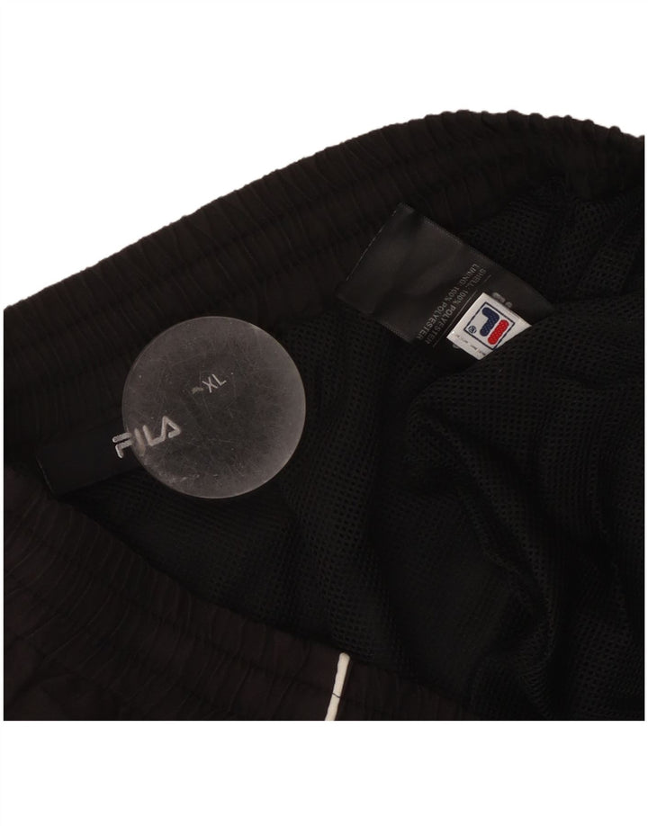 Pantaloncini sportivi da uomo Fila XL poliestere nero