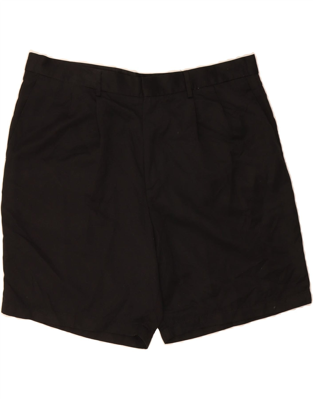 DOCKERS Mens Golf Pegged Chino Shorts W38 XL Black Polyester Vintage Dockers and Second-Hand Dockers from Messina Hembry 
