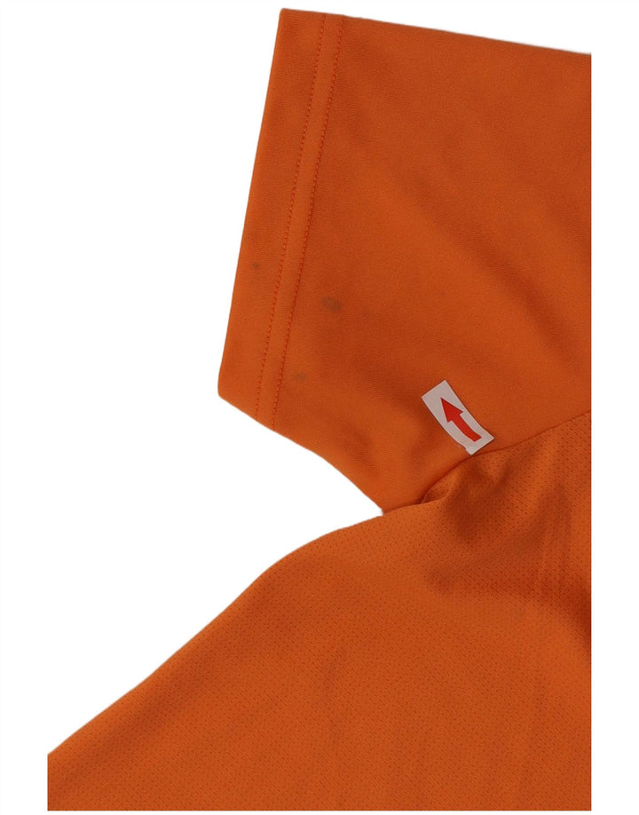 Diadora Herre T-Shirt Top Medium Orange Polyester