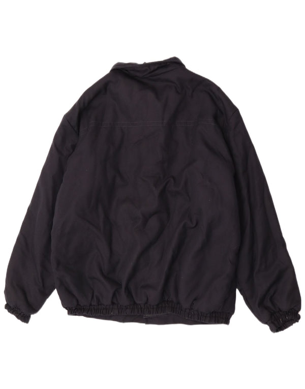 Vintage męska kurtka bomber UK 42 XL granatowa