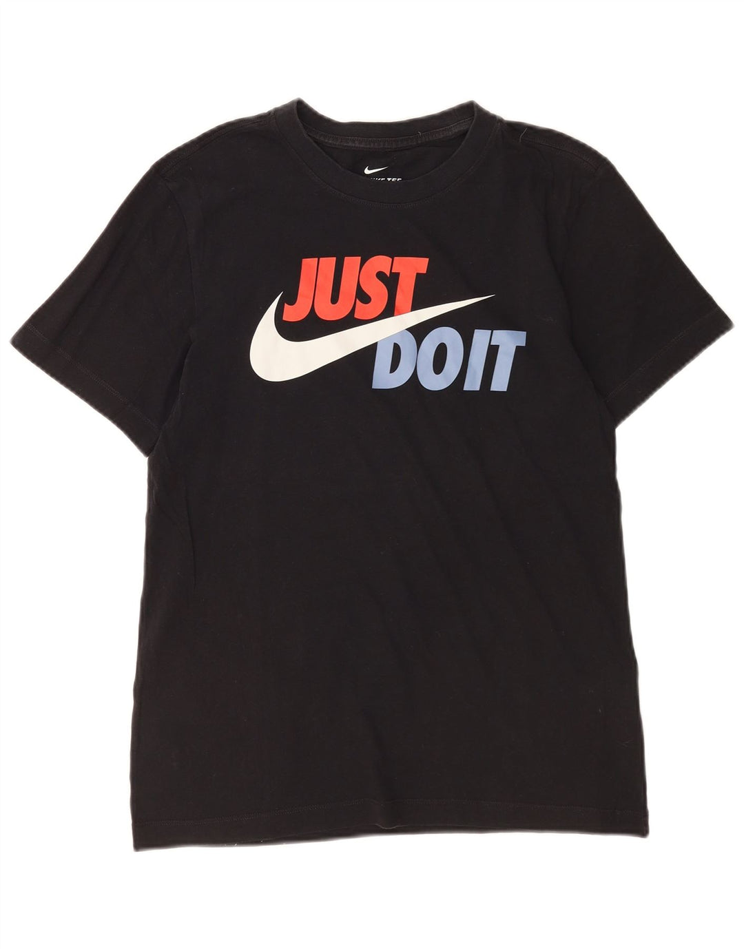 Nike Mens Graphic T-Shirt Top Small Black Cotton