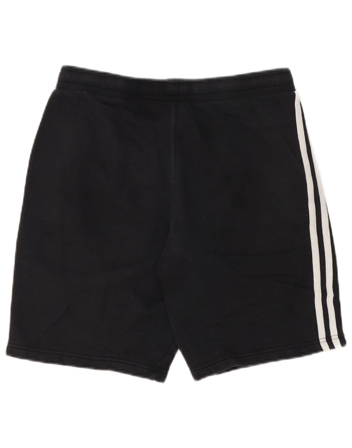 ADIDAS Mens Sport Shorts Small  Black Cotton