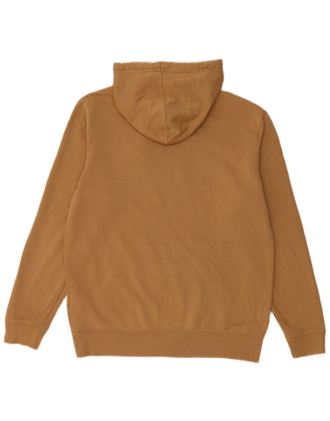 Gap Mens Graphic Hoodie Jumper Small Beige Cotton
