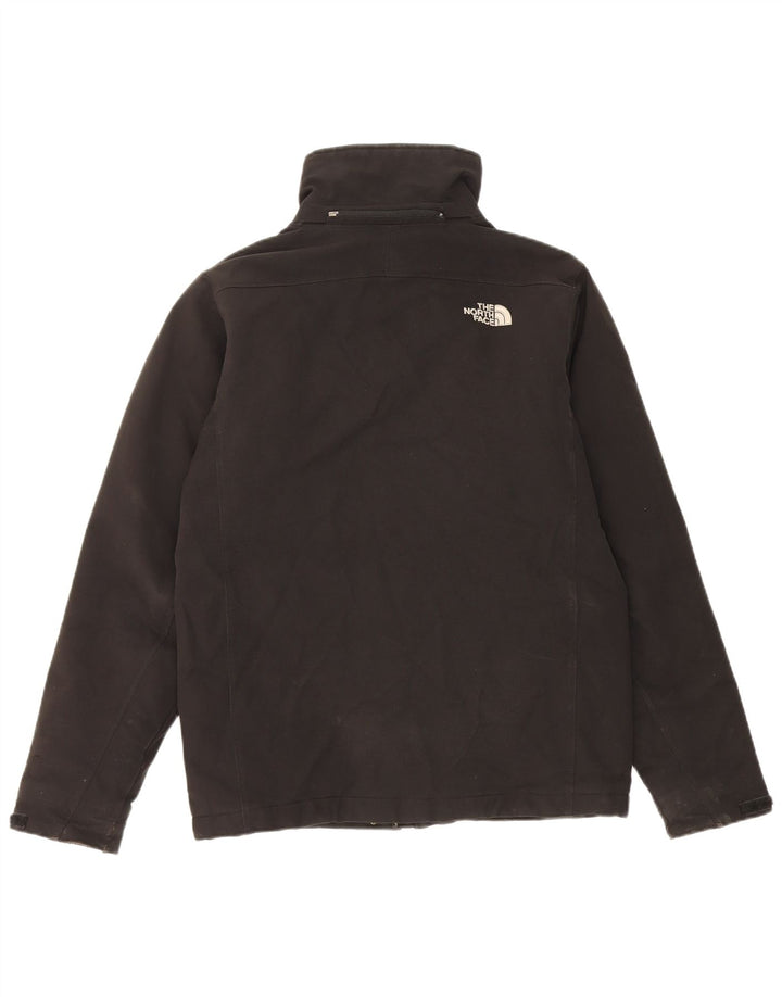 The North Face Mens Windbreaker Jacket UK 36 Small Black Polyester