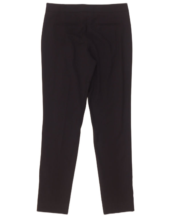 Pantaloni casual subțiri pentru femei Armani IT 38 XS W28 L29 Lână neagră
