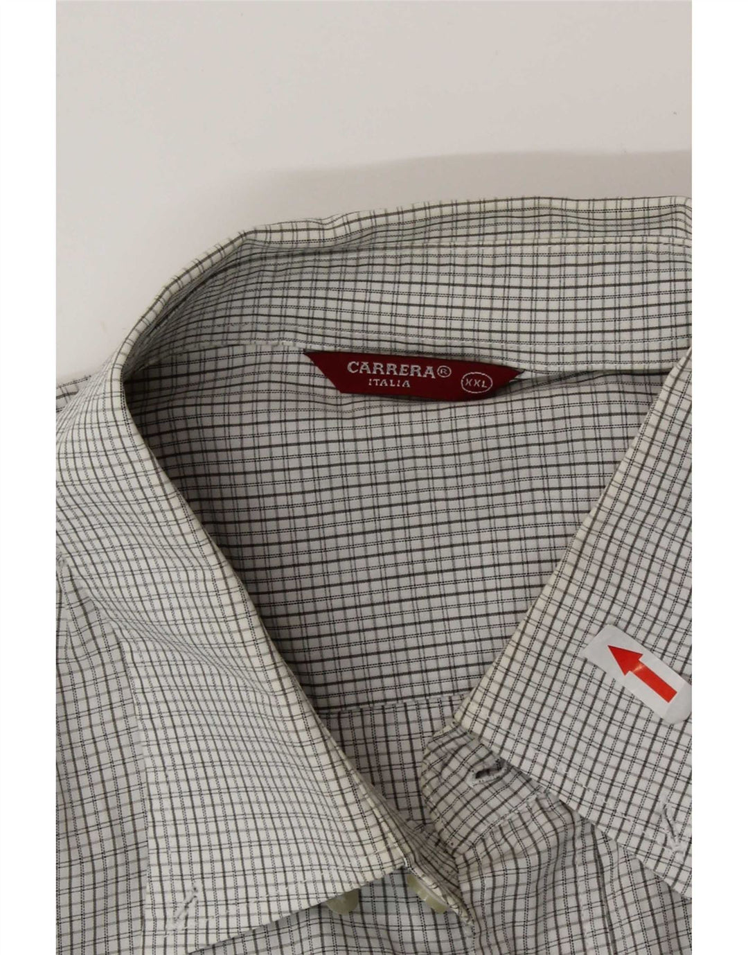 Carrera Mens Shirt 2XL Grey Check