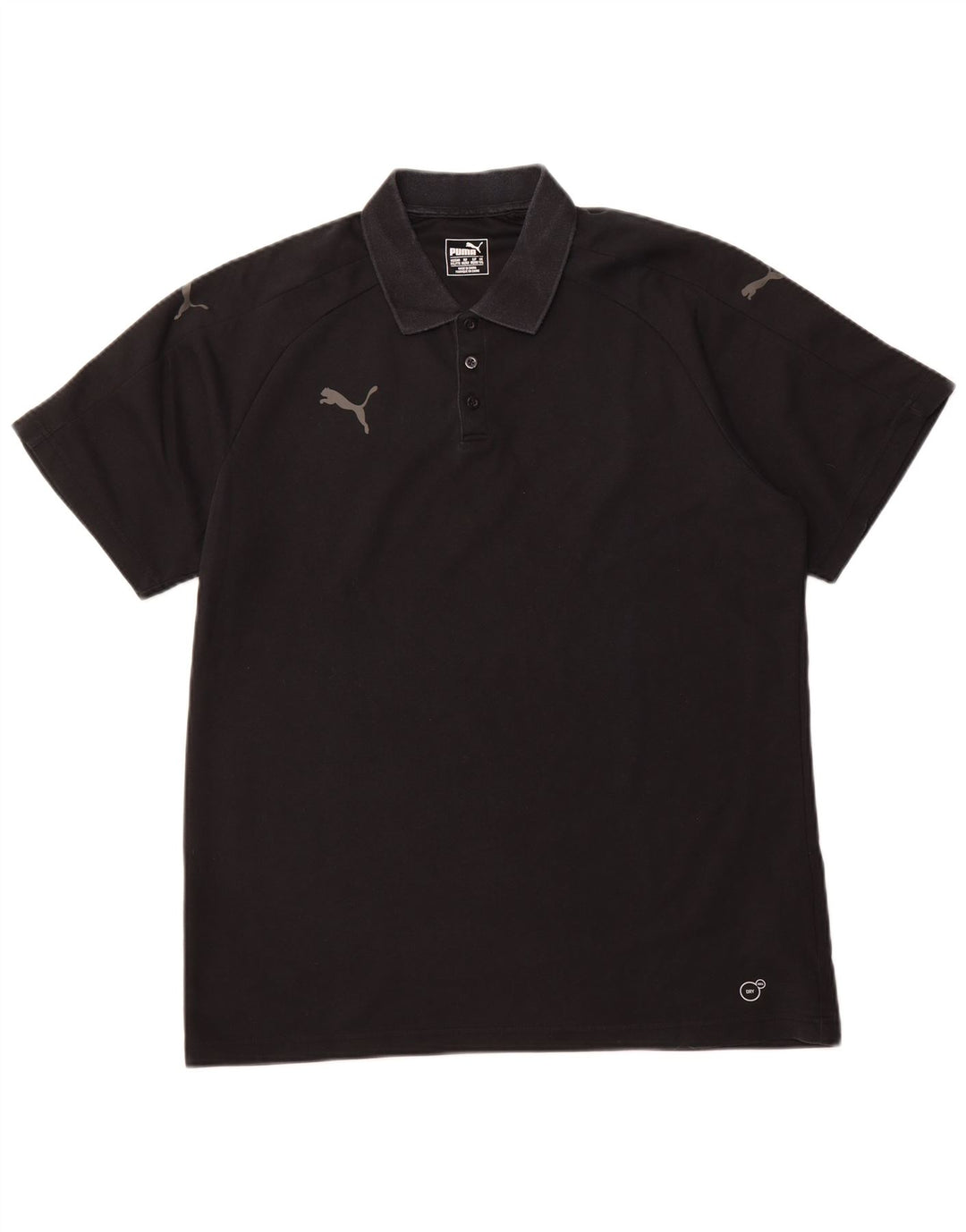 PUMA Polo shirt til mænd 2XL sort bomuld
