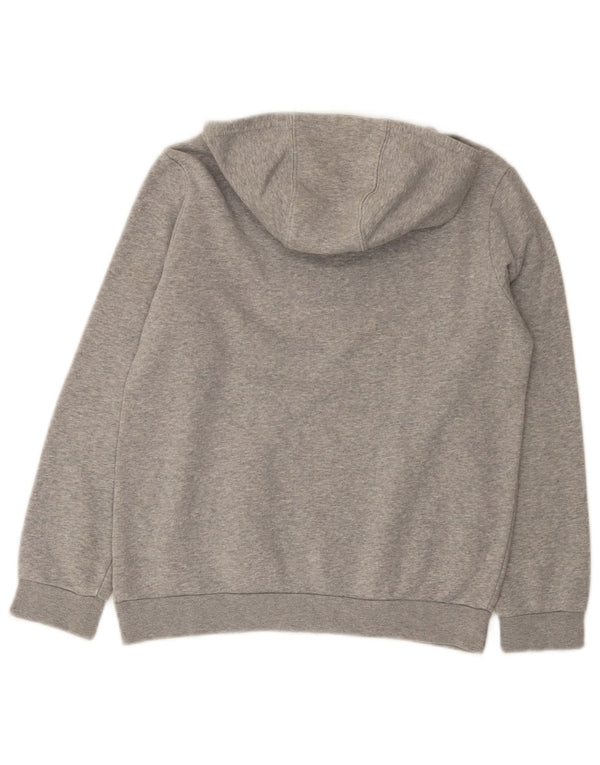 Adidas Jungen Kapuzenpullover, 11–12 Jahre, graue Baumwolle