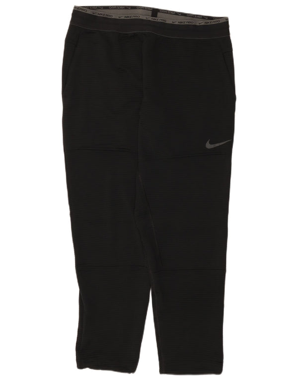 Nike Pantalon de survêtement Dri Fit Graphic pour homme XL en polyester à fines rayures noires