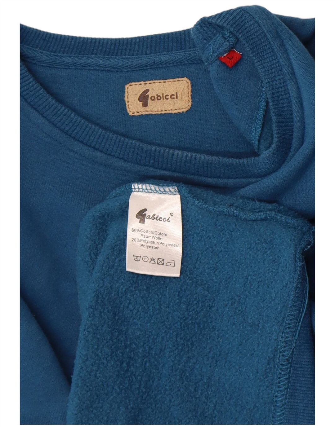 Gabicci Herre Sweatshirt Jumper Stor Blå Bomuld