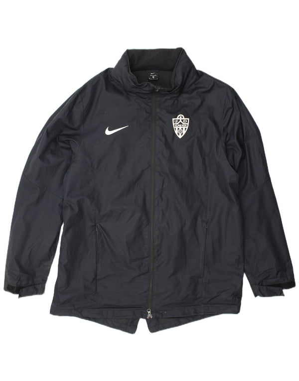 Nike Veste de pluie à capuche pour homme UK 42 XL Gris Polyester