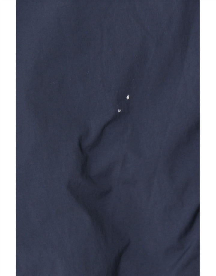 Zara Herre New York Grafisk Loose Fit Pullover Træningsdragt Top Small Navy Blue
