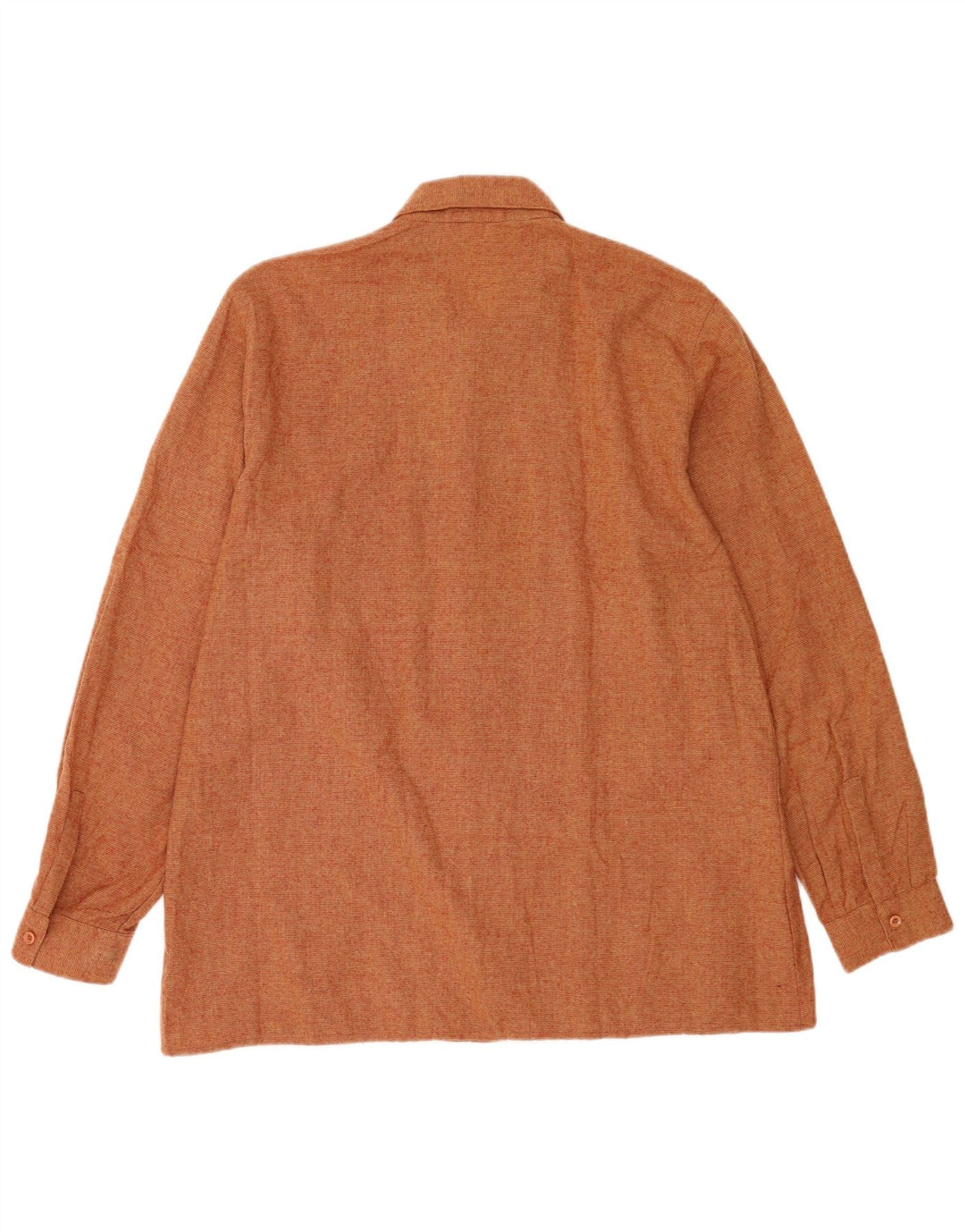 VINTAGE Mens Shirt IT 52 Large Brown Acrylic