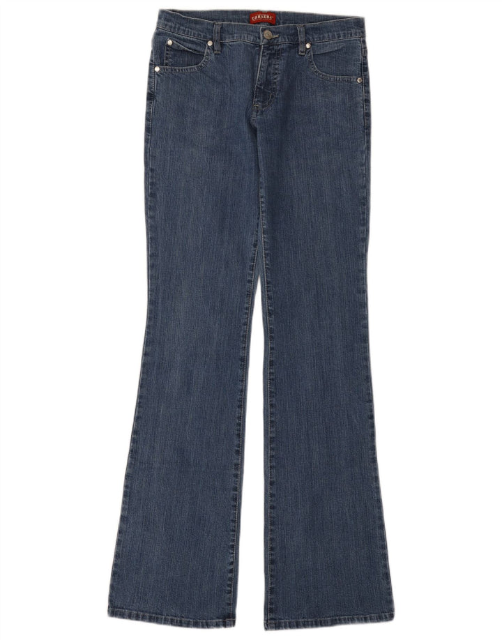 CARRERA Womens Bootcut Jeans W28 L34 Blue Cotton