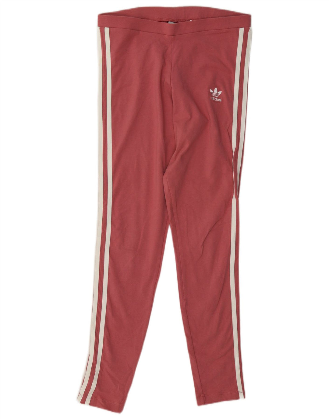 Adidas Dame Leggings UK 10 Small Pink Bomuld