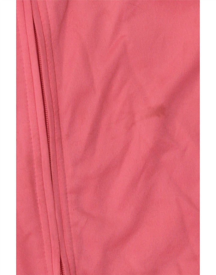 Brugi Chaqueta de chándal para mujer UK 46 Grande Poliéster rosa