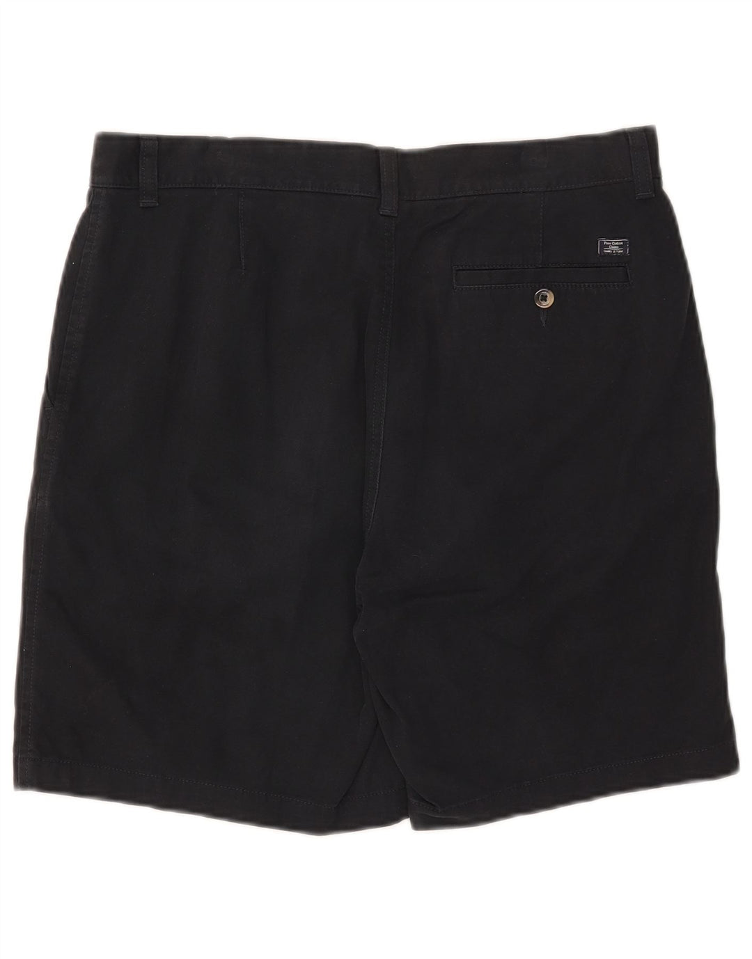 Marks & Spencer Mens Chino Shorts W36 Large  Navy Blue Cotton