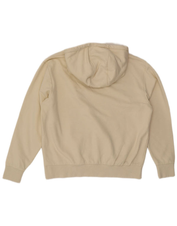 Maglione con cappuccio grafico da uomo Karl Kani in cotone bianco sporco medio