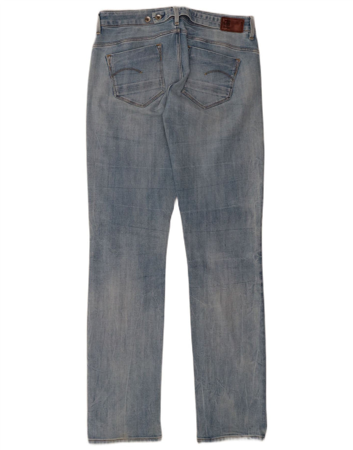 G-STAR Womens Straight Jeans W32 L33 Blue