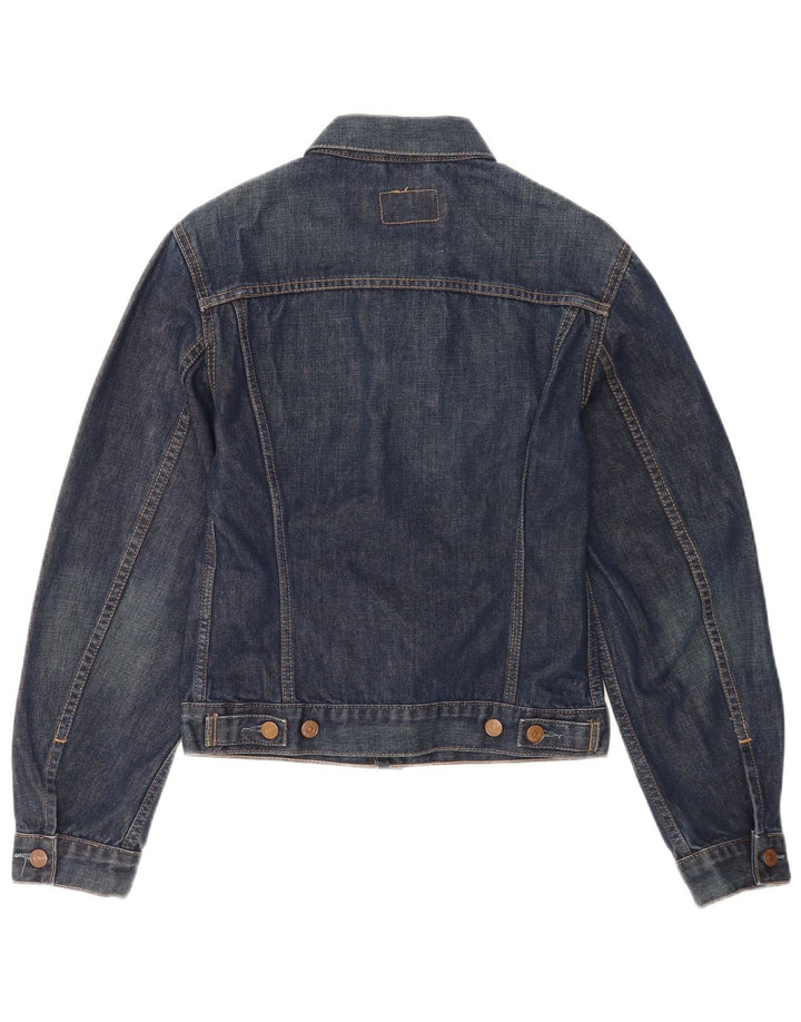 Giacca di jeans da donna Levi's UK 12 Cotone blu medio