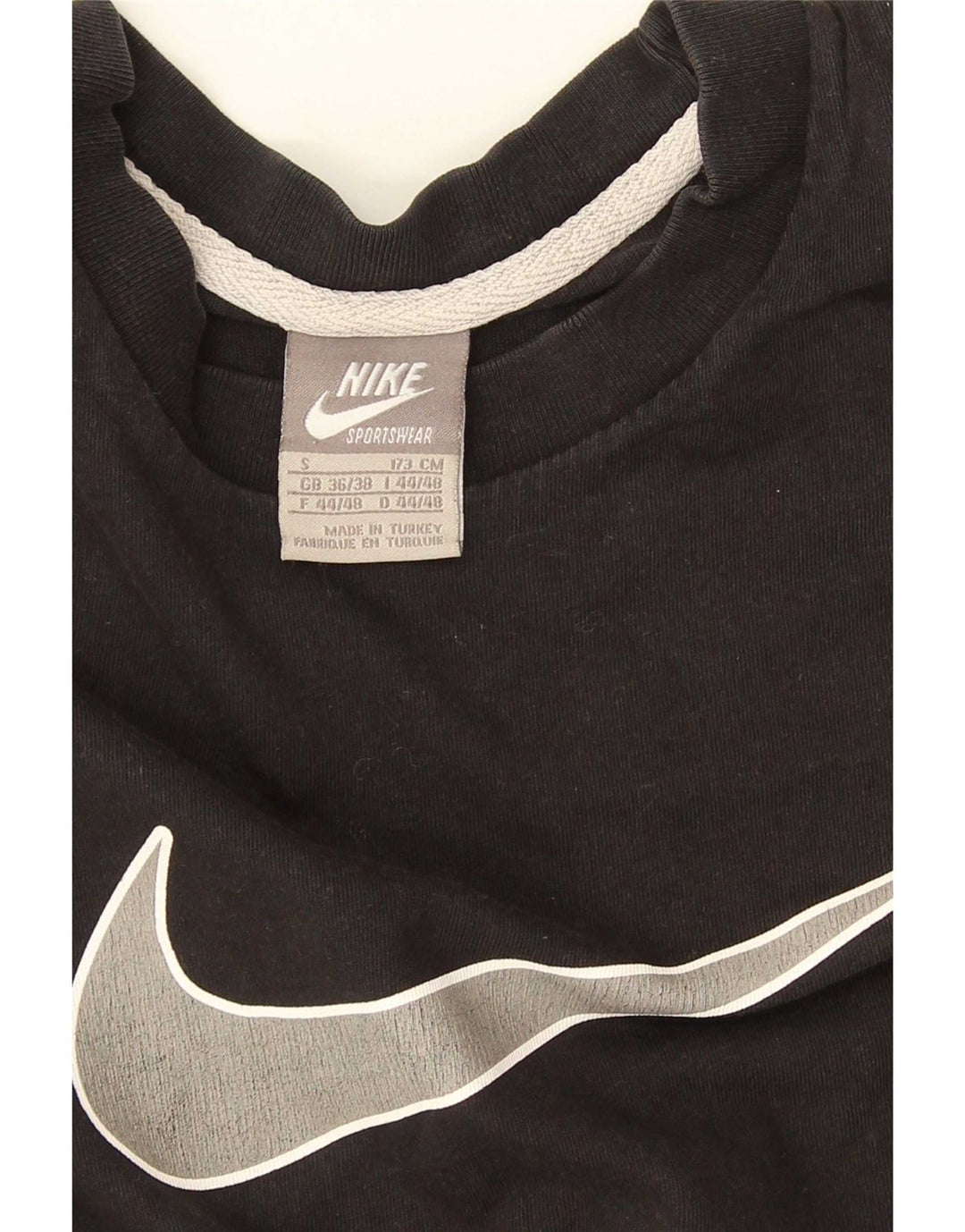 Nike Mens Graphic T-Shirt Top UK 36/38 Small Black