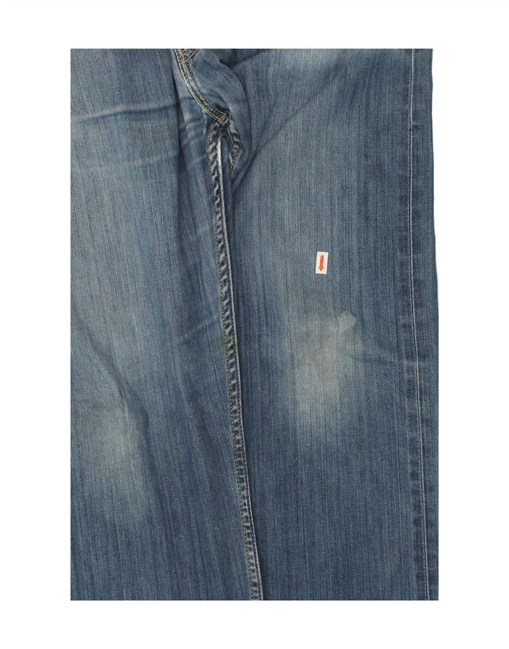 LEVI'S Straight jeans til mænd W38 L32 blå bomuld