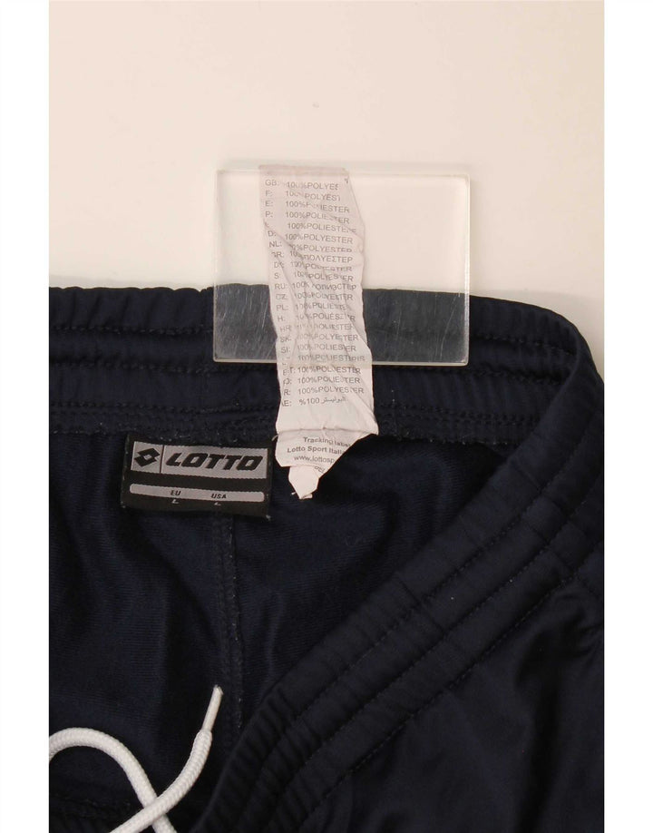 Pantaloni da tuta da donna Lotto UK 14 Large Poliestere blu navy