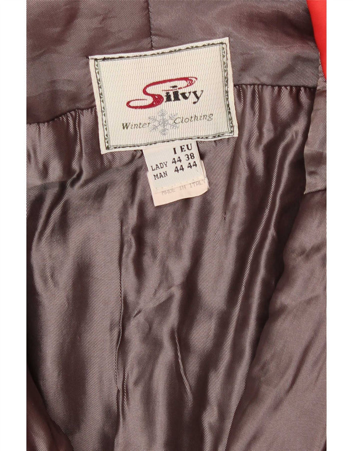 Silvy Dame Loose Fit Hætte Ski Jumpsuit IT 44 Medium Red Winter