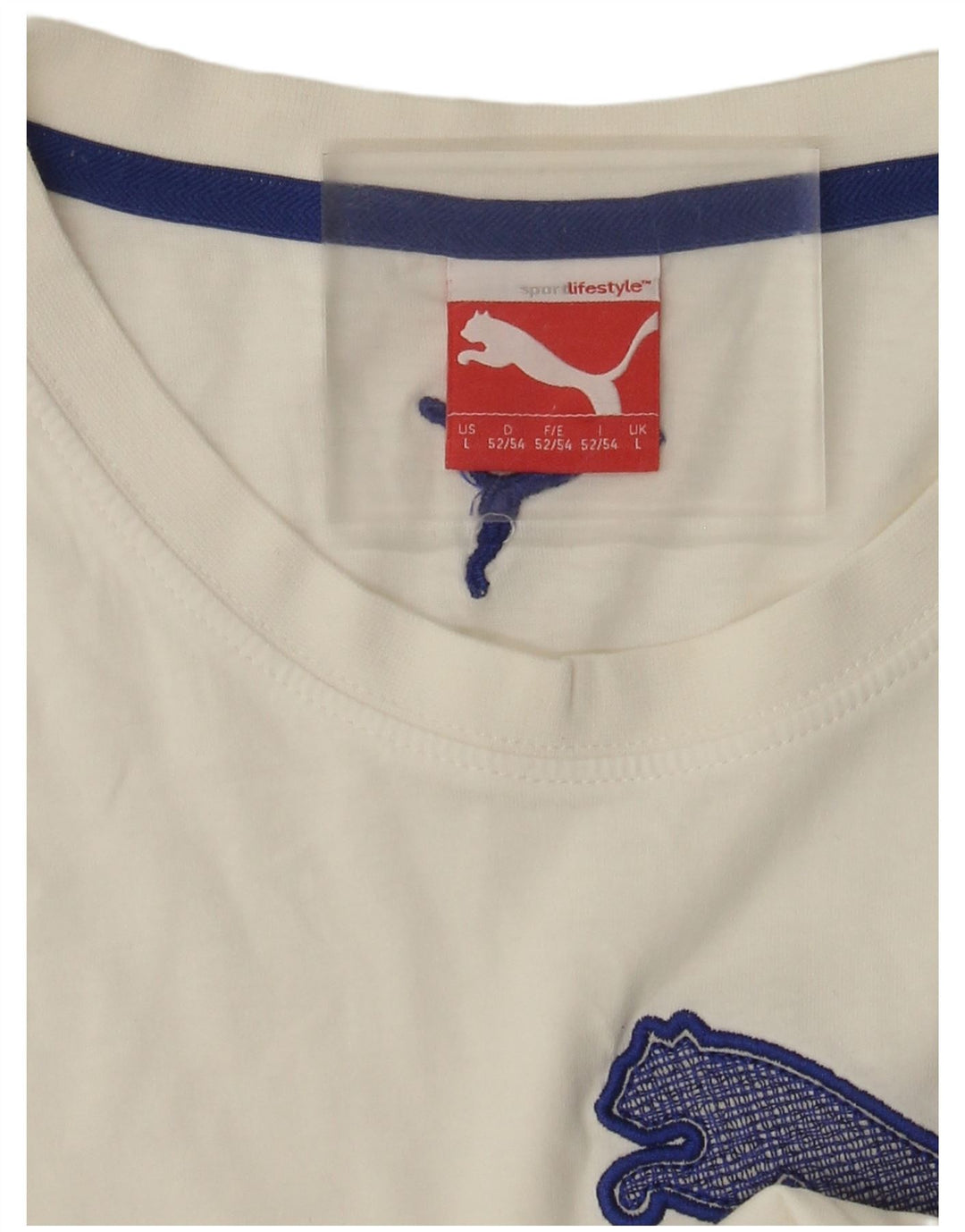 Męski T-shirt Puma z grafiką, duży, biały
