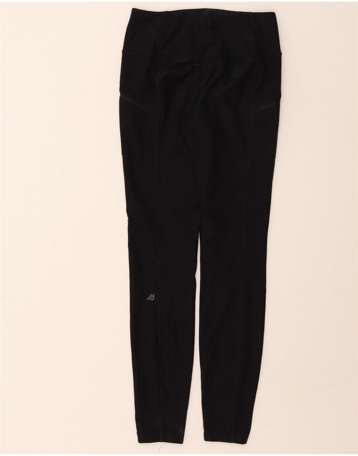 EDDIE BAUER Womens Leggings UK 4 XS  Black Polyester Vintage Eddie Bauer and Second-Hand Eddie Bauer from Messina Hembry 