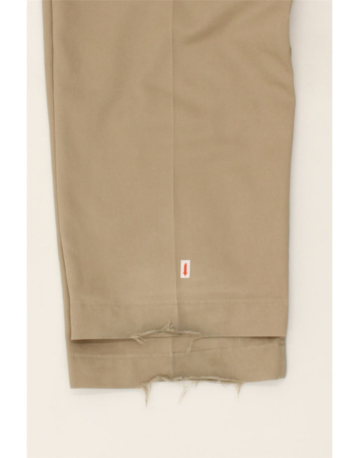 IZOD Mens Straight Chino Trousers W36 L30  Beige Cotton Vintage Izod and Second-Hand Izod from Messina Hembry 