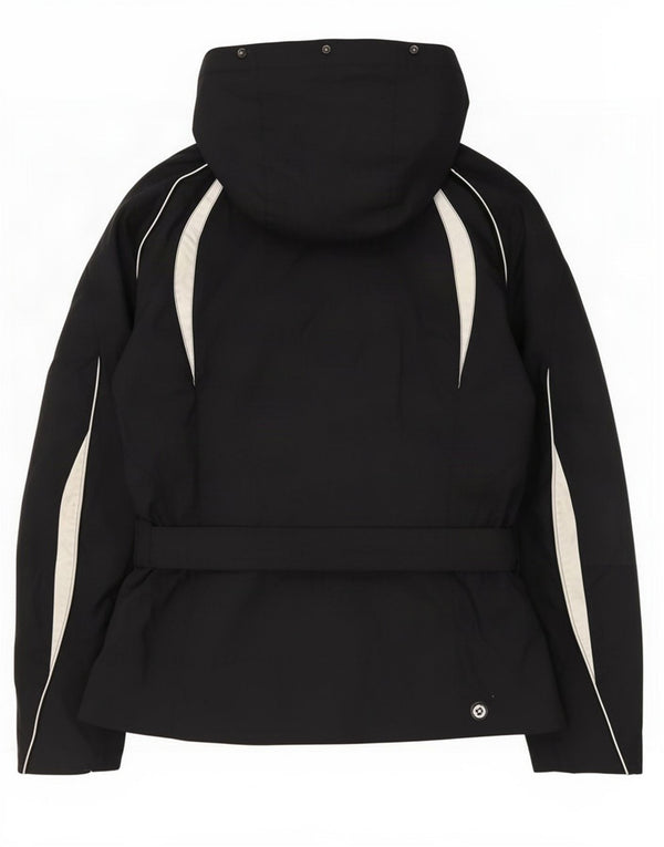 Colmar Mens Hooded Ski Jacket IT 50 Medium Black Colourblock Polyamide