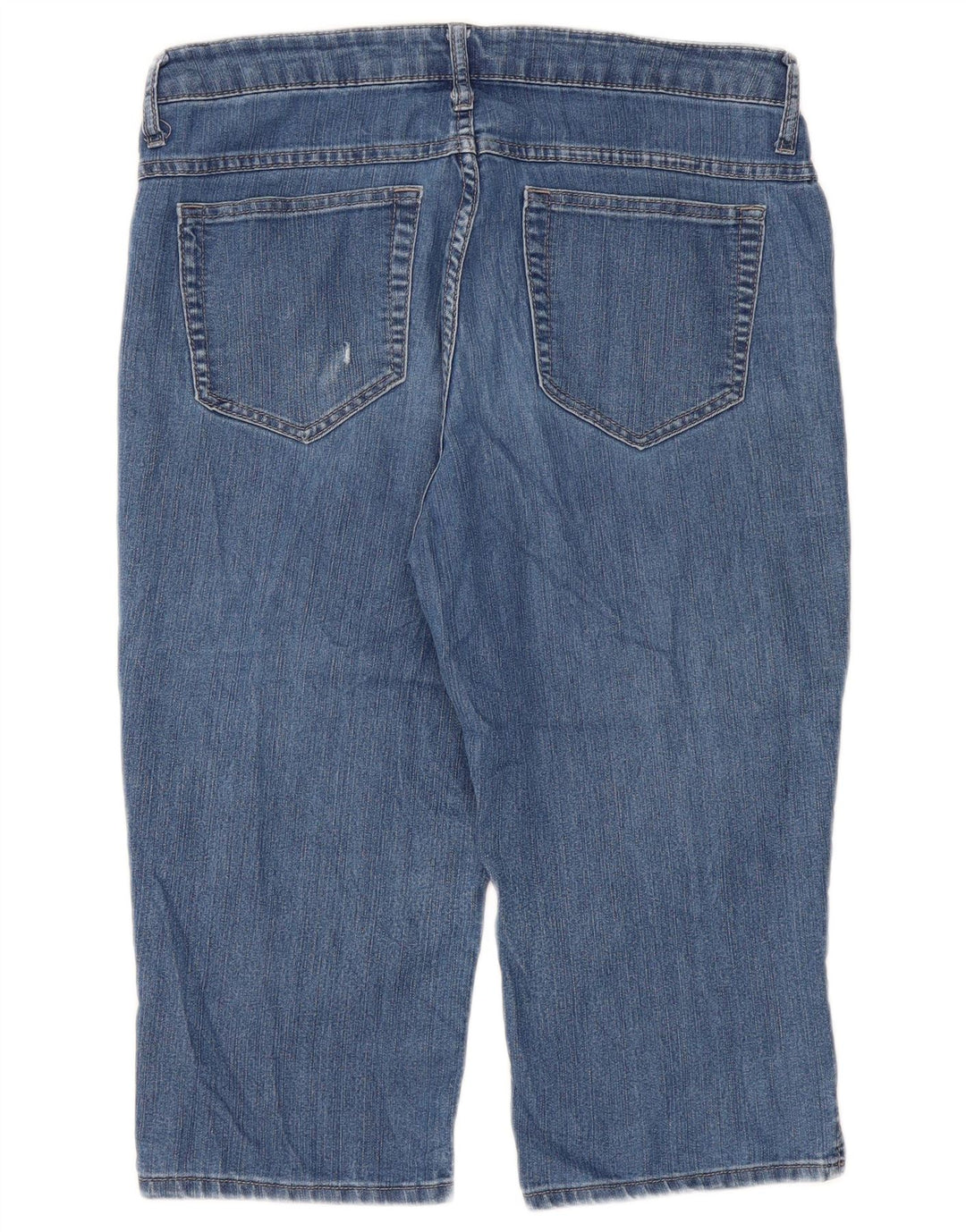 Lee Womens Riders Capri Jeans W34 L18 Blue